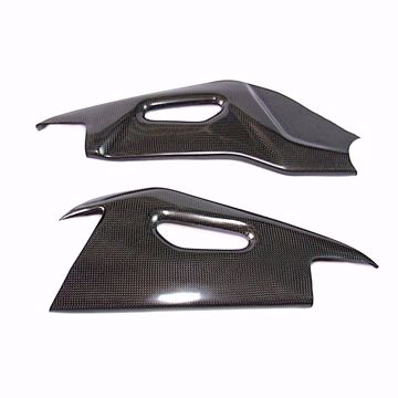 Picture of Carbon Racing Swingarm Protector suitable for Aprilia RSV 4