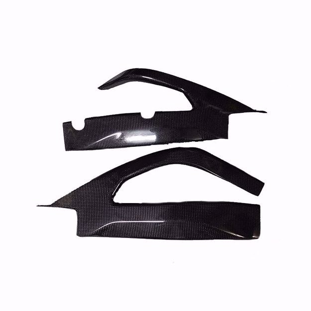 Picture of Carbon Racing Swingarm Protector suitable for Suzuki GSXR 1000 L7/L8