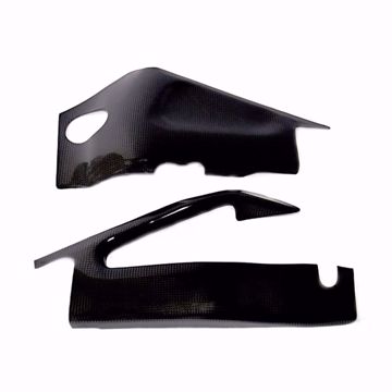 Picture of Carbon Racing Swingarm Protector suitable for Yamaha R1