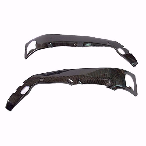 Picture of Carbon Racing frame protector suitable for Aprilia RSV 4