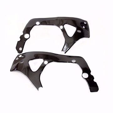 Picture of Carbon Racing frame protector suitable for Honda CBR 600