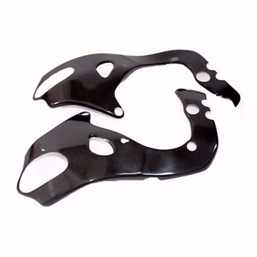 Picture of Carbon Racing frame protector suitable for Honda CBR 1000