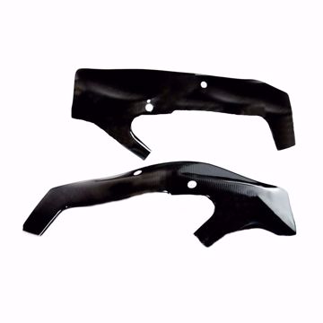 Picture of Carbon Racing Frame Protector suitable for Kawasaki ZX 6