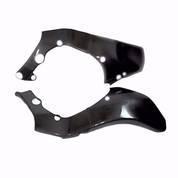 Picture of Carbon Racing Frame Protector suitable for Kawasaki ZX 10