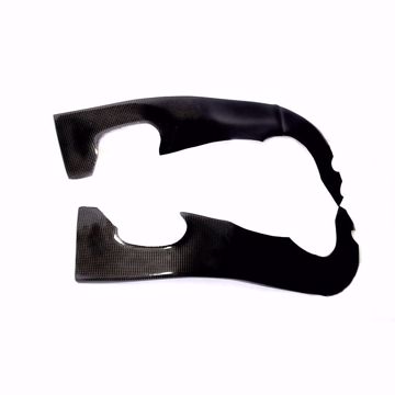 Picture of Carbon Racing frame protector suitable for Yamaha R1