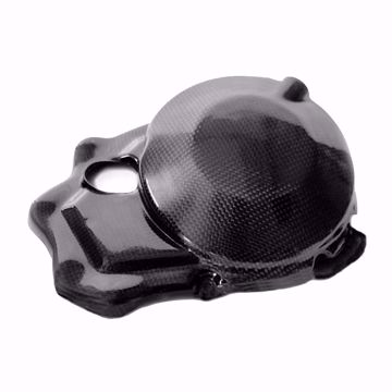 Picture of Carbon Racing clutch cover protector suitable for Kawasaki ZX 10