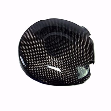 Picture of Carbon Racing clutch cover protector suitable for Suzuki GSXR 1000 K1-K8