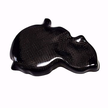 Picture of Carbon Racing Alternator Cover Protector suitable for Suzuki GSXR 600/750 K6-L6