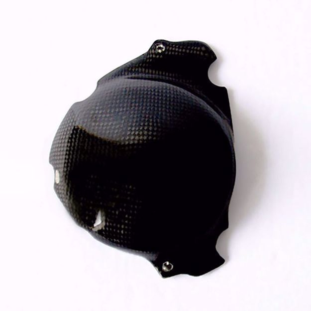 Picture of Carbon Racing Alternator Cover Protector suitable for Yamaha R1