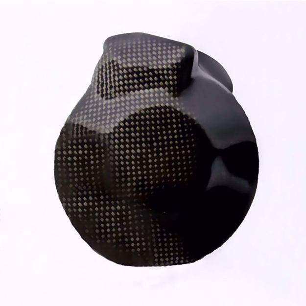 Picture of Carbon Racing Alternator Cover Protector suitable for Yamaha R6