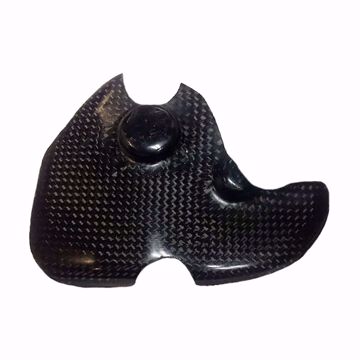 Picture of Carbon Racing Ignition cover protector suitable for Kawasaki ZX 6