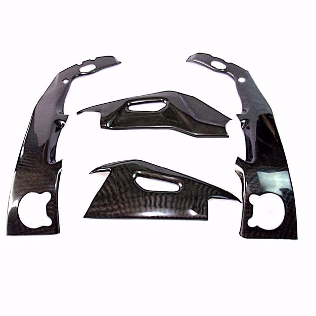 Picture of Carbon Racing frame,d swing protector set suitable for Aprilia RSV 4
