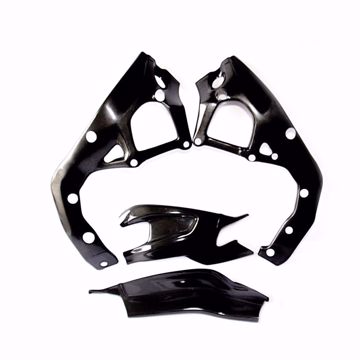 Bild von Carbon Racing Rahmen- und Schwingenschonerset passend für BMW S 1000RR