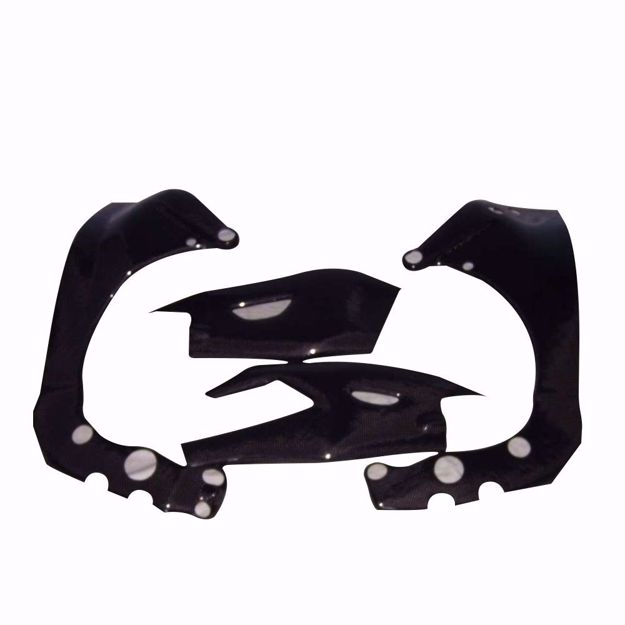 Picture of Carbon Racing frame and swingarm protector set fits Yamaha R1