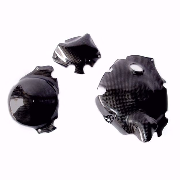 Picture of Carbon Racing cover saver set suitable for Yamaha R1