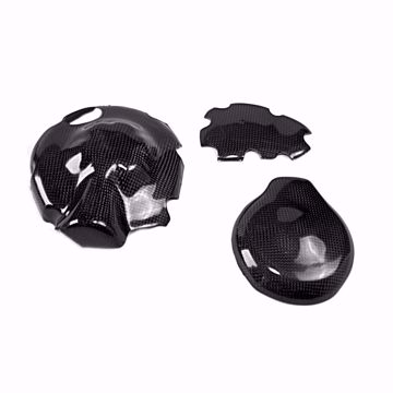 Picture of Carbon Racing cover saver set suitable for Yamaha R6