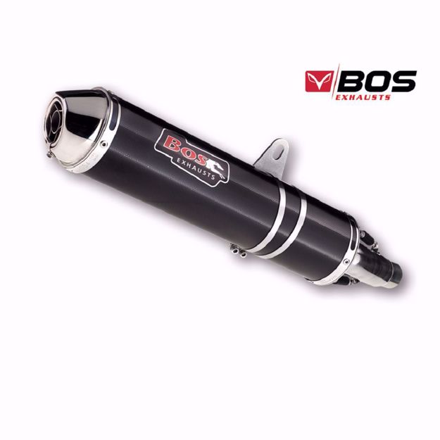 Picture of BOS Rear silencer carbon-steel Honda CBR 900 RR