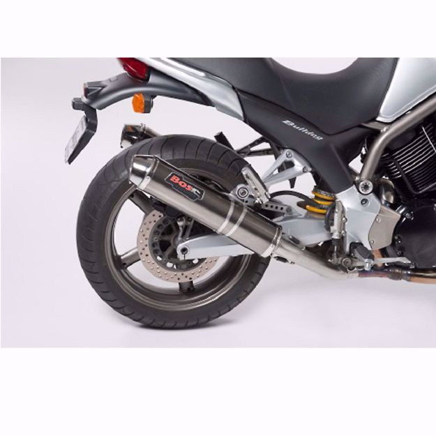 Bild von BOS Endschalldämpfer carbon-steel, passend für Yamaha BT 1100 Bulldog
