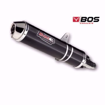 Picture of BOS Rear silencer carbon-steel for Suzuki GSF 1200 Bandit
