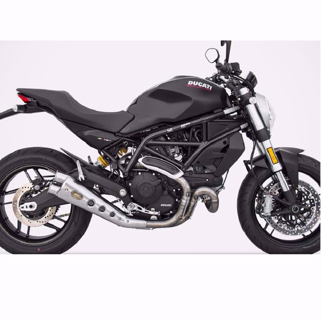 Picture of ZARD Rear silencer stainless steel, Special Edition DUCATI Monster 797