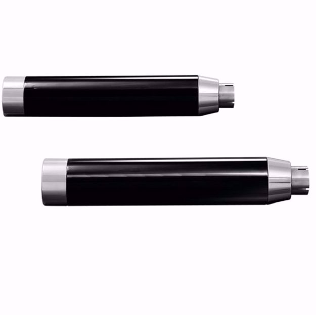 Picture of HIGHWAY HAWK Rear silencer Straight cut, suitable for Victory Hammer 1800 S/8-Ball, black